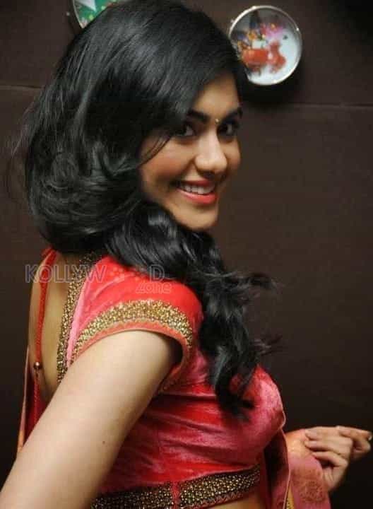 Adah Sharma Hot Saree Photos