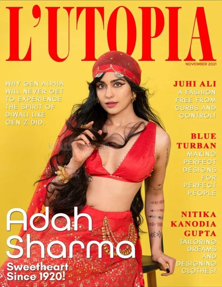 Adah Sharma L Utopia Magazine Cover Photo 01