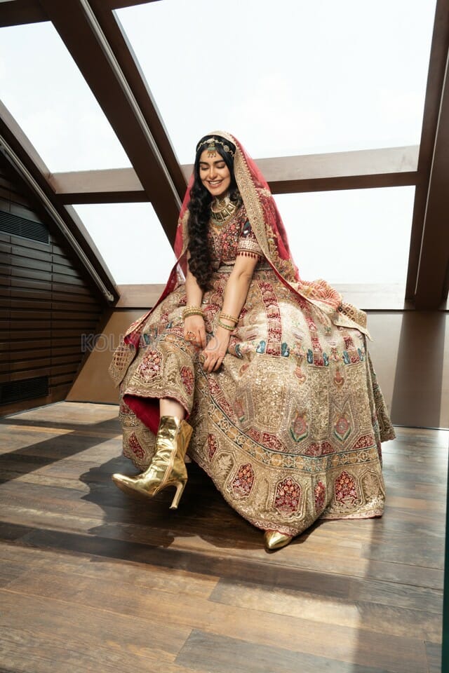 Adorable Adah Sharma in a Wedding Dress Photoshoot Pictures 04
