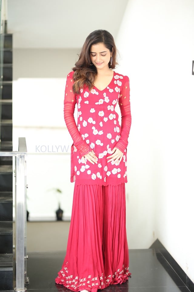 Beautiful Heroine Ashika Ranganath at Naa Saami Ranga Interview Pictures 16
