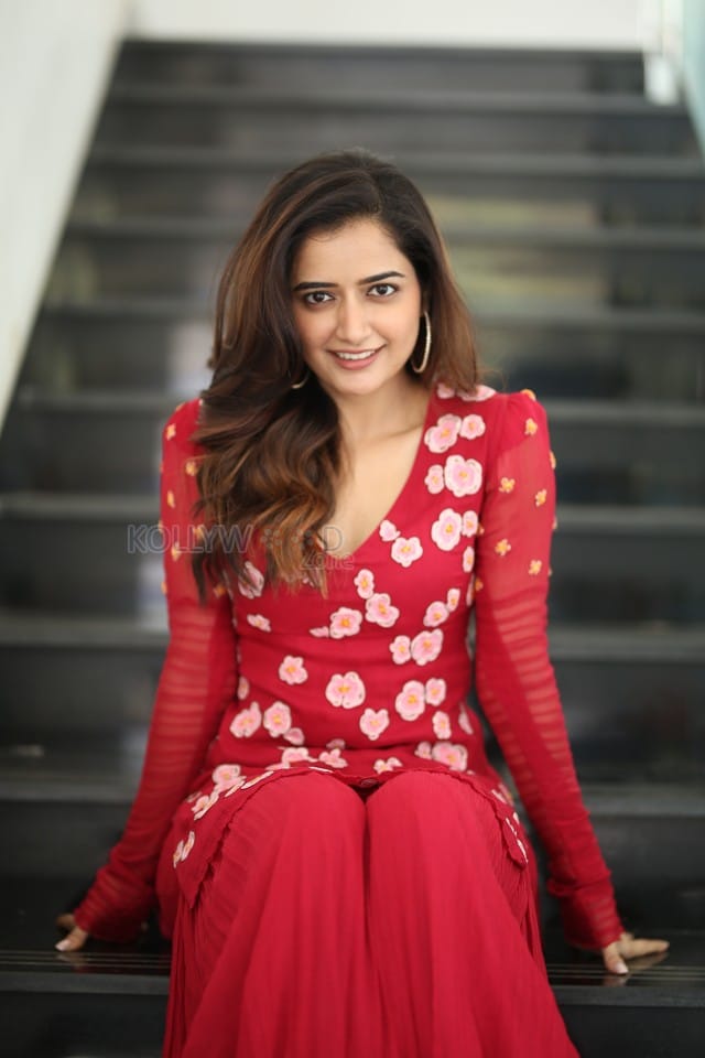 Beautiful Heroine Ashika Ranganath at Naa Saami Ranga Interview Pictures 35