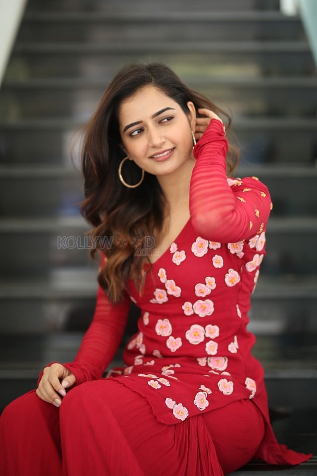 Beautiful Heroine Ashika Ranganath at Naa Saami Ranga Interview Pictures 38