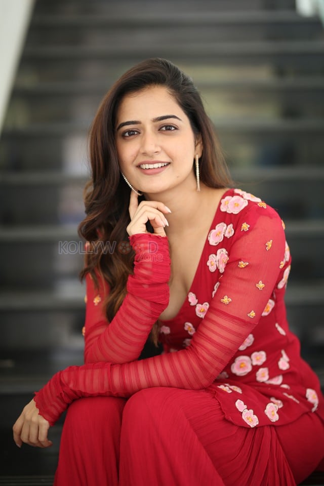 Beautiful Heroine Ashika Ranganath at Naa Saami Ranga Interview Pictures 43