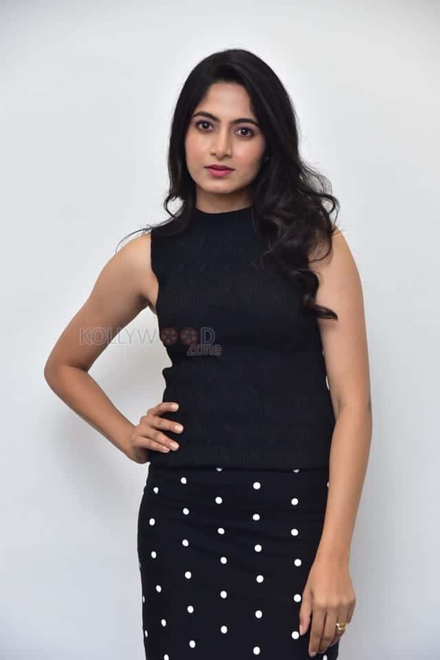 Heroine Kushee Ravi at Pindam Movie Interview Photos 15