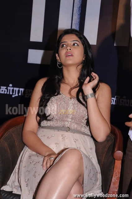 Sexy Deeksha Seth In Raja Pattai Press Photos