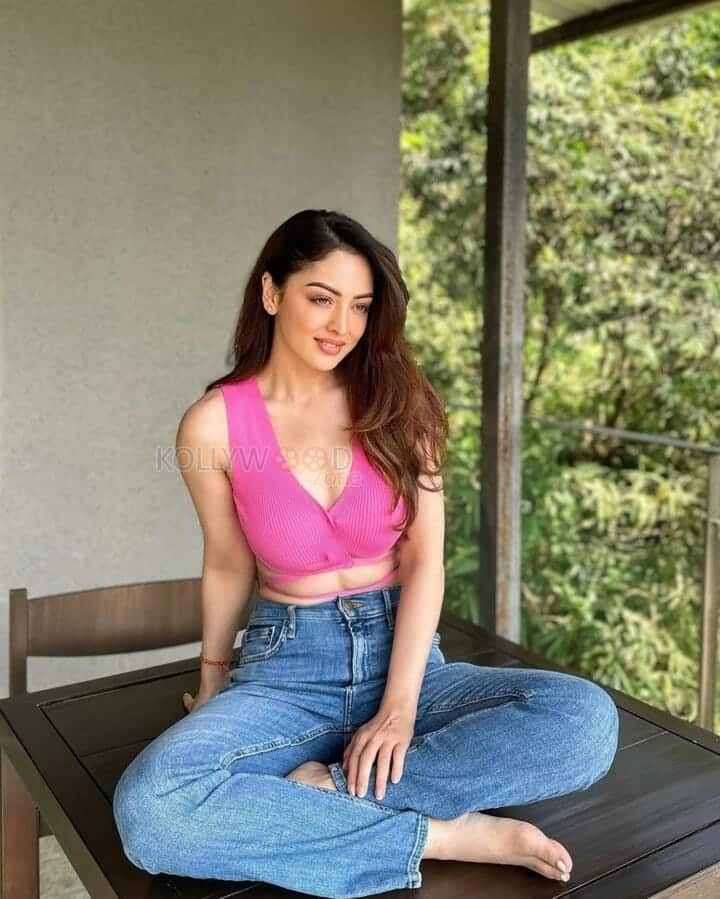 Sexy Sandeepa Dhar in Pink Top Photos 01