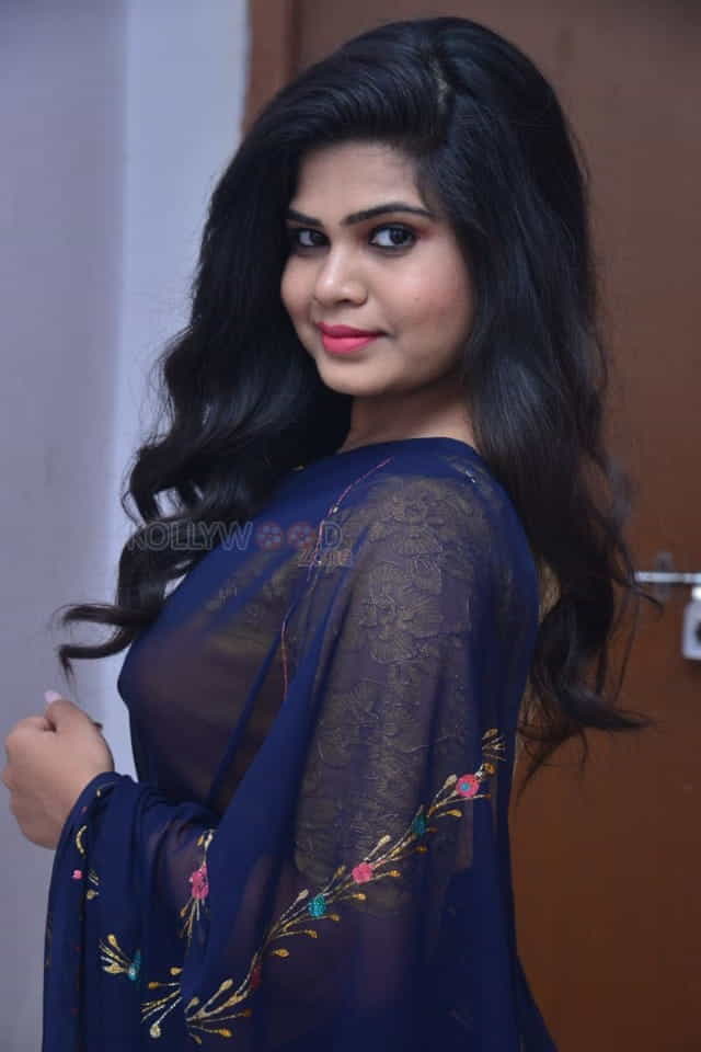 Actress Alekhya Naidu At Ks 100 Movie Trailer Launch Photos 10