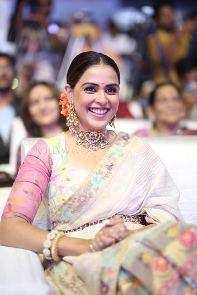 Actress Genelia at Junior Movie Pre Release Event in Hyderabad Photos 05