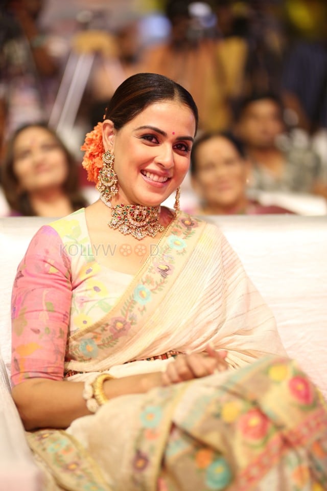 Actress Genelia at Junior Movie Pre Release Event in Hyderabad Photos 11