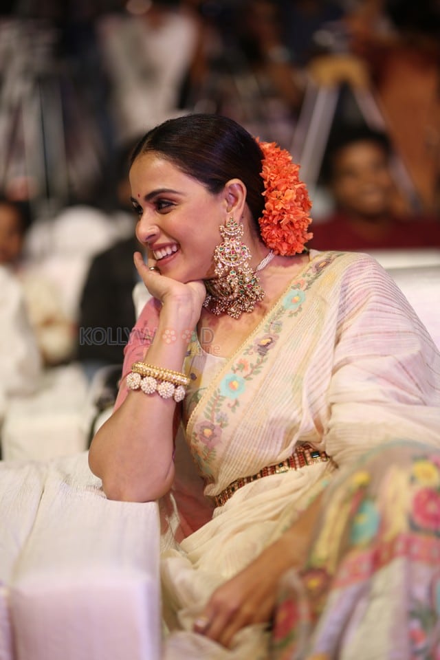 Actress Genelia at Junior Movie Pre Release Event in Hyderabad Photos 13
