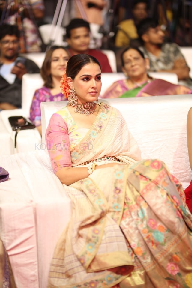 Actress Genelia at Junior Movie Pre Release Event in Hyderabad Photos 24
