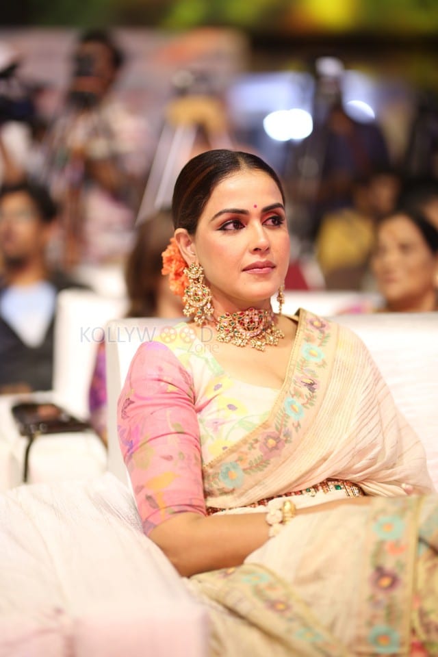 Actress Genelia at Junior Movie Pre Release Event in Hyderabad Photos 27