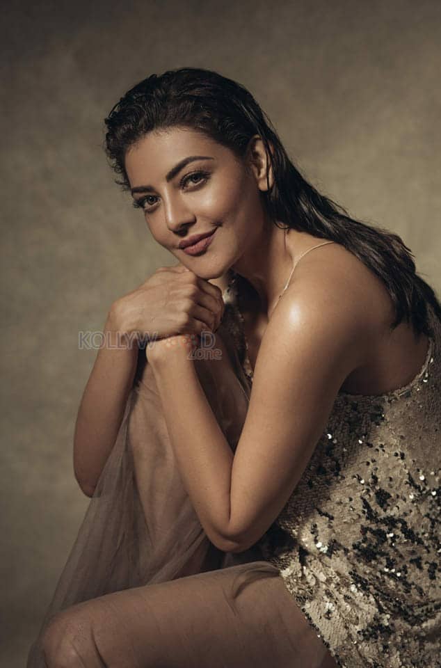 Acharya Movie Heroine Kajal Aggarwal Photoshoot Pictures 03