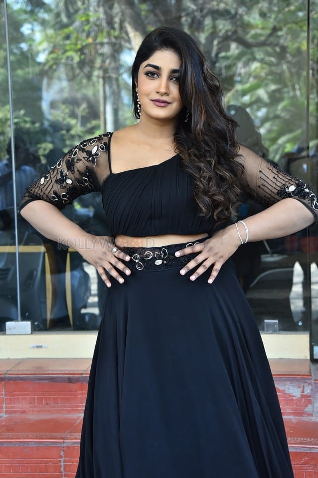 Actress Dimple Hayathi at GAMA Awards Curtain Raiser Event Photos 10