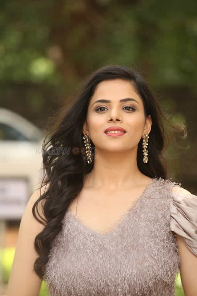 Actress Kriti Garg At Rahu Movie Teaser Launch Photos 01