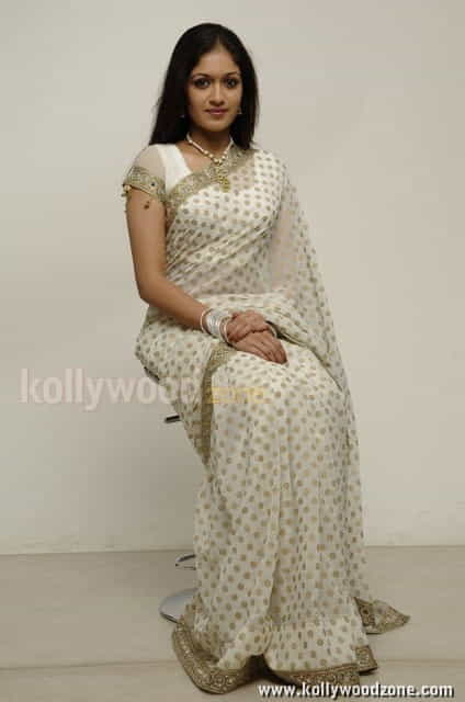 Actress Meghana Sexy Saree Photos 16