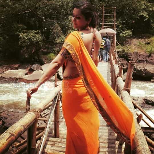 Actress Namitha Glamourous Saree Pictures 05