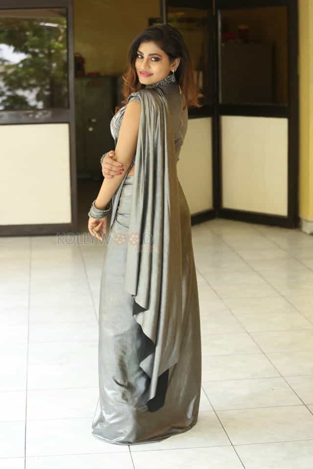 Actress Priya Augustin At Runam Movie Press Meet Stills 22