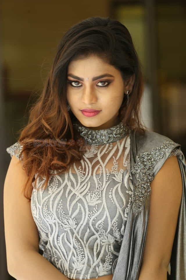 Actress Priya Augustin At Runam Movie Press Meet Stills 29