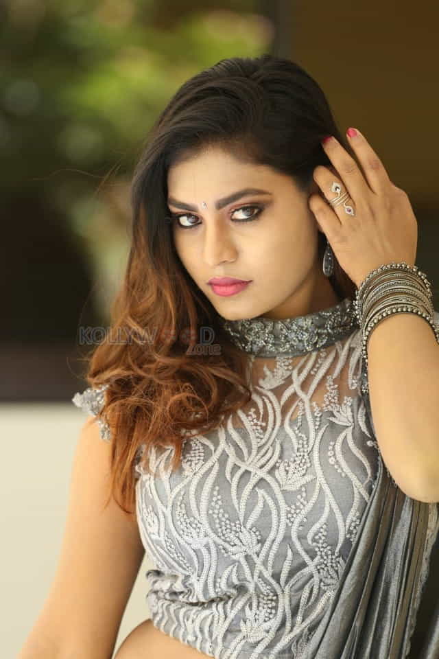 Actress Priya Augustin At Runam Movie Press Meet Stills 31