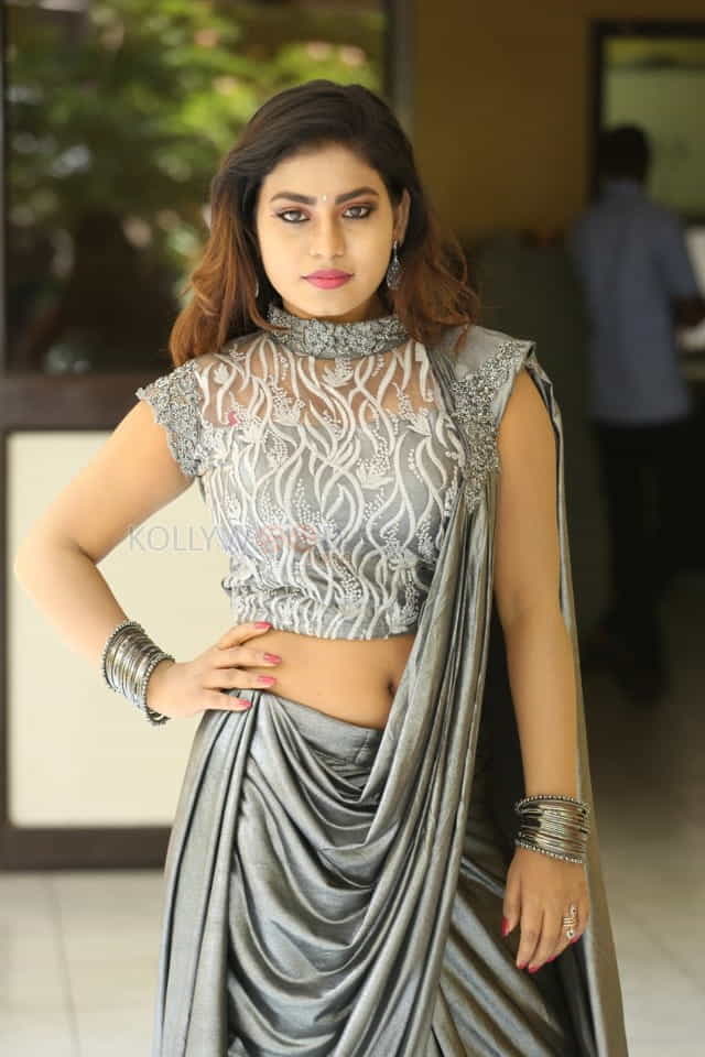 Actress Priya Augustin At Runam Movie Press Meet Stills 37