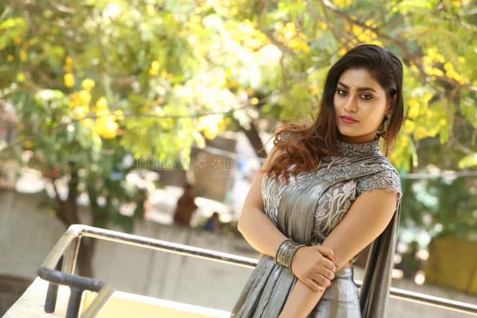 Actress Priya Augustin At Runam Movie Press Meet Stills 55