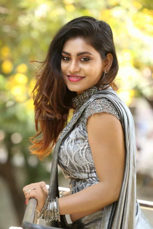 Actress Priya Augustin At Runam Movie Press Meet Stills 58