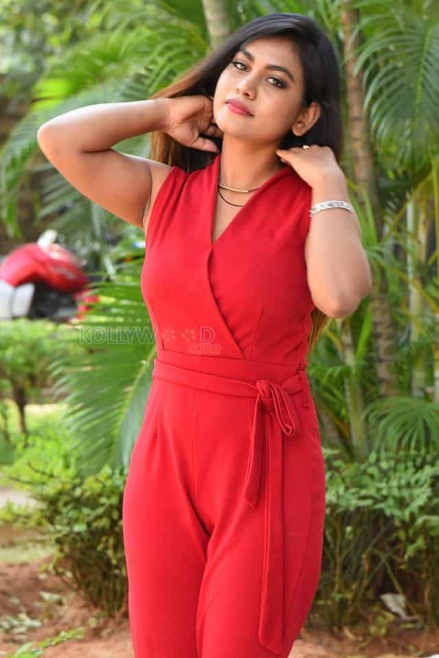 Actress Priyanka Augustin At Super Power Movie Trailer Launch Pictures 04