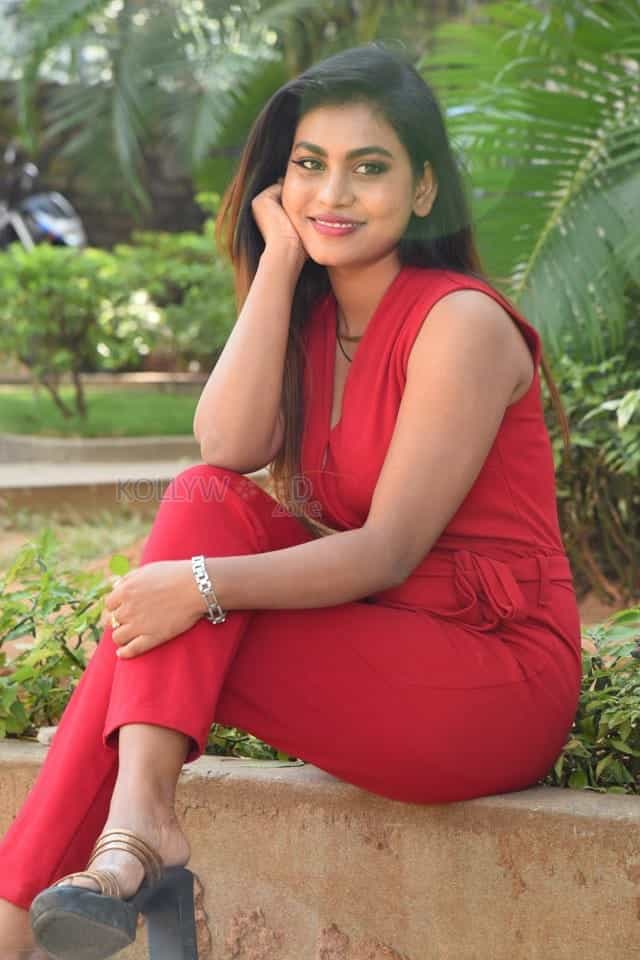 Actress Priyanka Augustin At Super Power Movie Trailer Launch Pictures 14