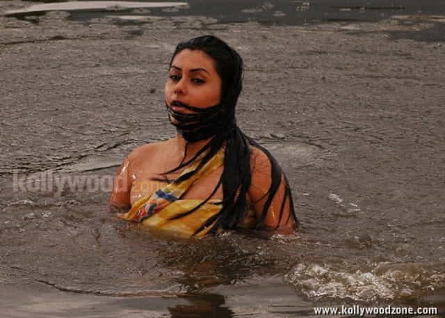 Namitha Hot Topless Stills 03