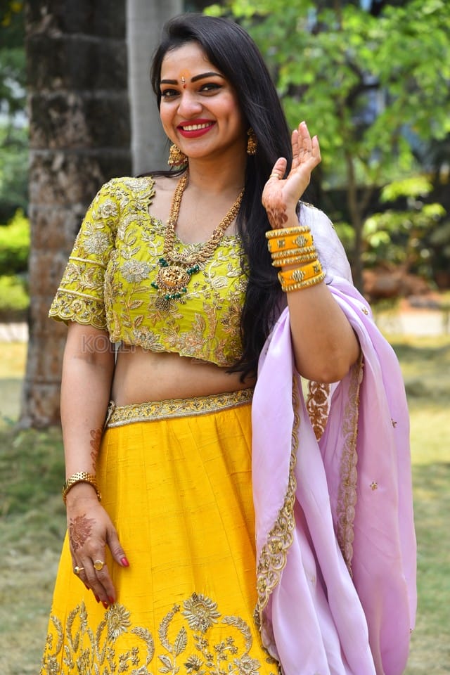 Actress Ashwini Sree at Miss Janaki Movie Launch Pictures 01