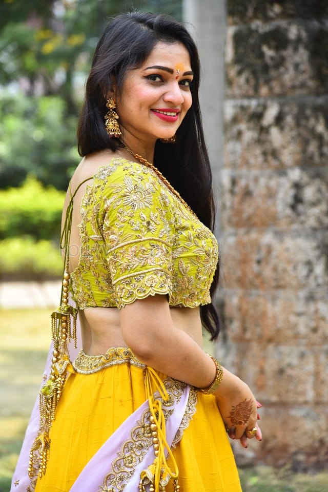 Actress Ashwini Sree at Miss Janaki Movie Launch Pictures 15