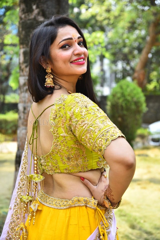 Actress Ashwini Sree at Miss Janaki Movie Launch Pictures 17