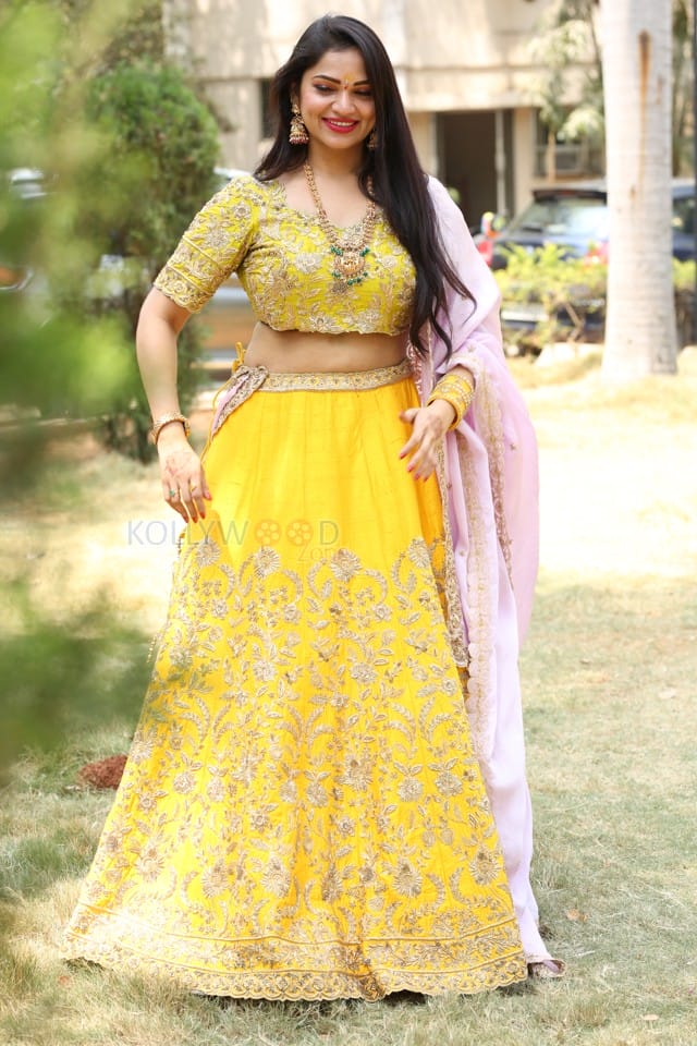 Actress Ashwini Sree at Miss Janaki Movie Launch Pictures 23
