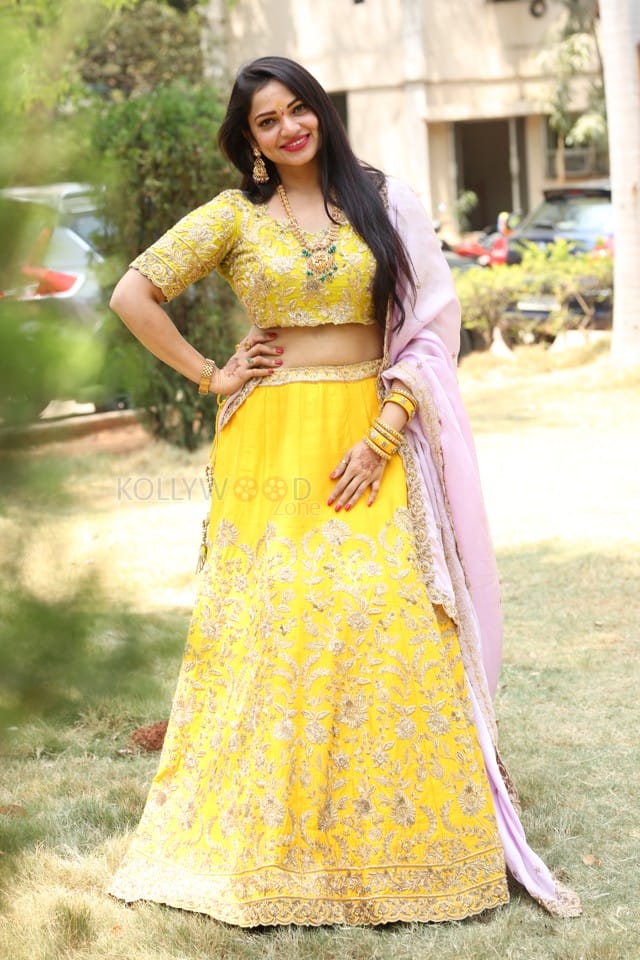 Actress Ashwini Sree at Miss Janaki Movie Launch Pictures 24