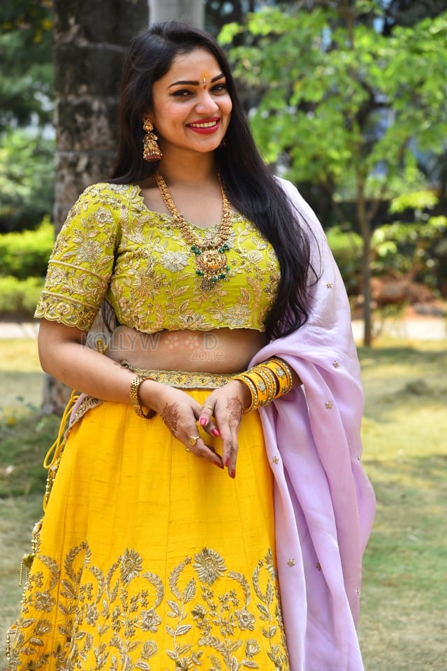 Actress Ashwini Sree at Miss Janaki Movie Launch Pictures 51