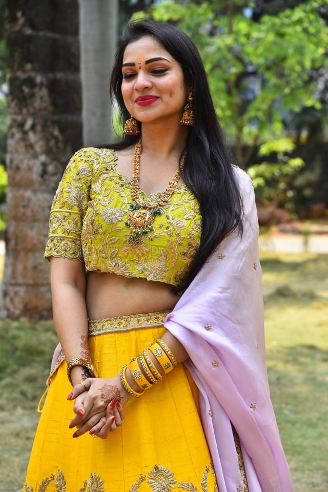 Actress Ashwini Sree at Miss Janaki Movie Launch Pictures 52