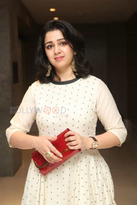 Actress Charmi At Tollywood Thunders Franchise Launch Photos 05