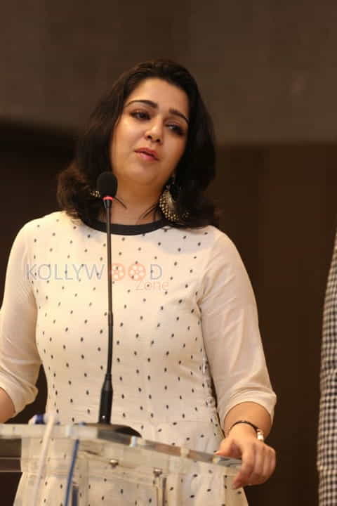 Actress Charmi At Tollywood Thunders Franchise Launch Photos 11