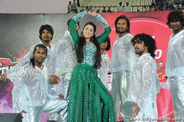Actress Charmi Dance Performance At Ccl Photos 01
