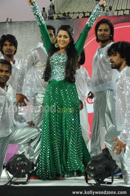 Actress Charmi Dance Performance At Ccl Photos 05