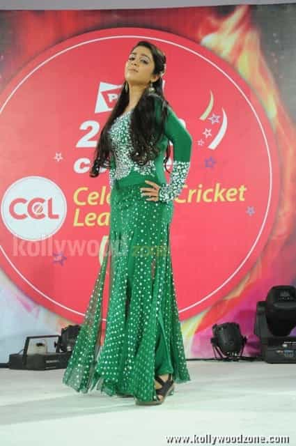 Actress Charmi Dance Performance At Ccl Photos 06