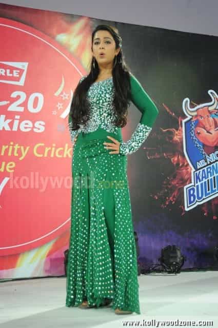 Actress Charmi Dance Performance At Ccl Photos 08