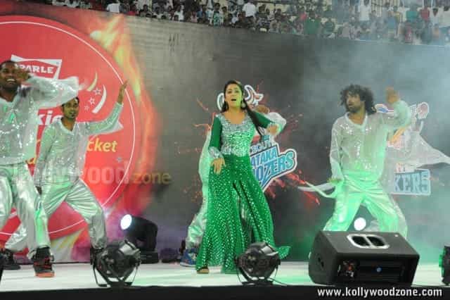 Actress Charmi Dance Performance At Ccl Photos 10