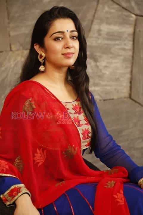 Telugu Actress Charmi Interview Pictures 10