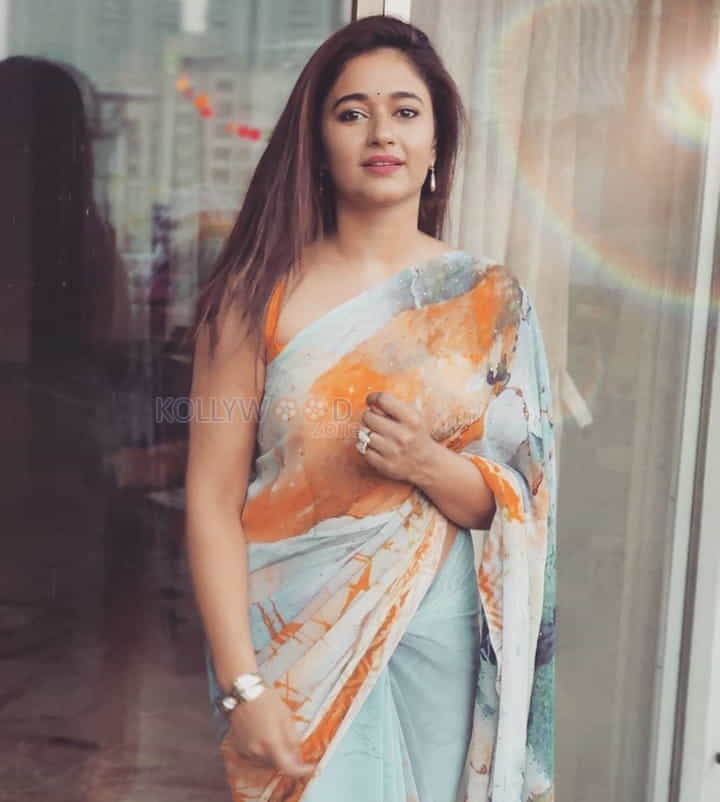 Actress Poonam Bajwa In Saree Photos 02