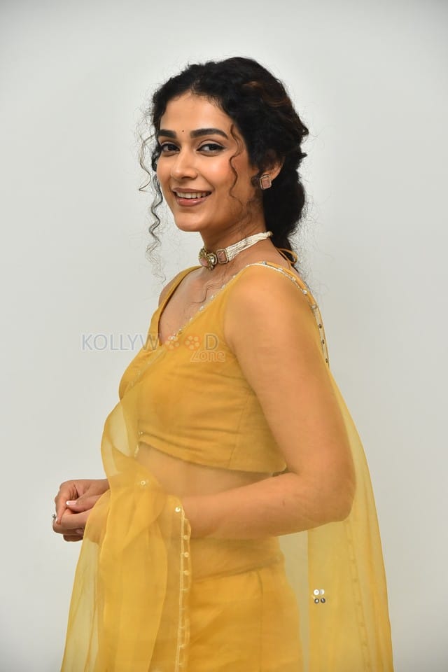 Actress Aakanksha Singh at Shashtipoorthi Movie Interview Pictures 03