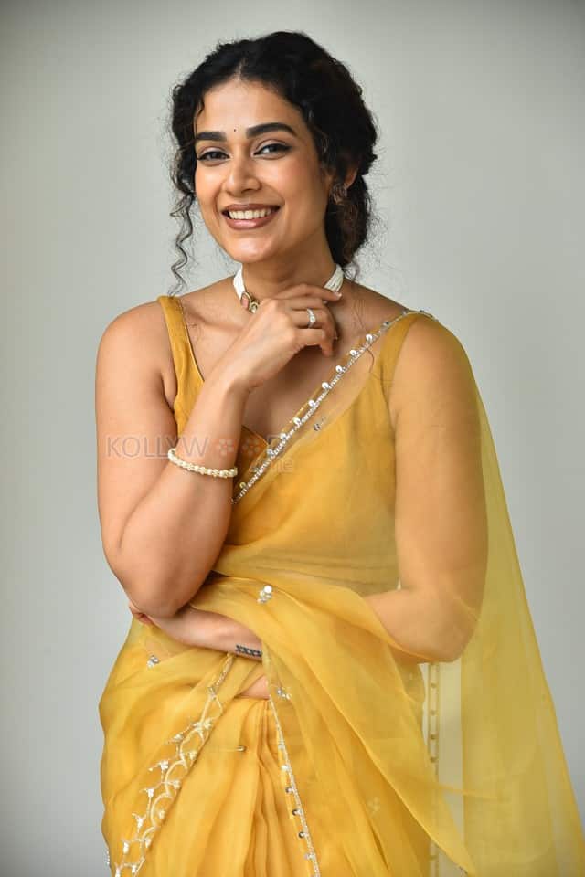 Actress Aakanksha Singh at Shashtipoorthi Movie Interview Pictures 14