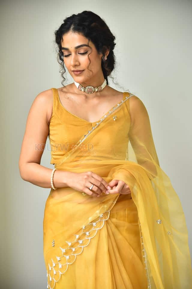 Actress Aakanksha Singh at Shashtipoorthi Movie Interview Pictures 22