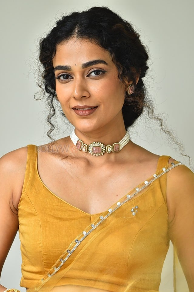 Actress Aakanksha Singh at Shashtipoorthi Movie Interview Pictures 23